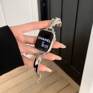 Simple Metal Bracelet For Apple Watch