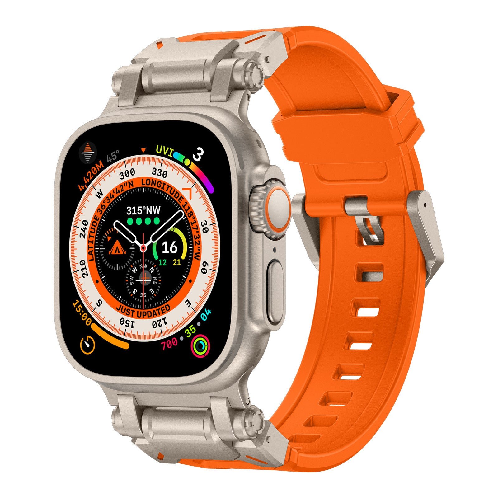Explorer Silicone Band For Apple Watch - Image 8