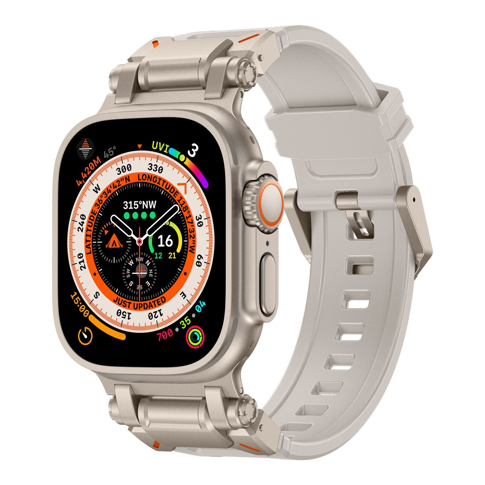 Explorer Silicone Band For Apple Watch - Image 10