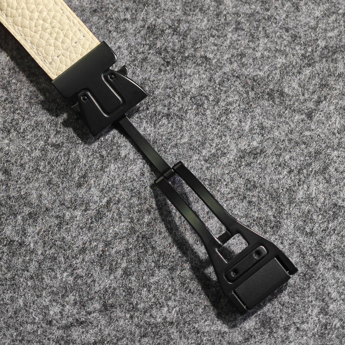 Magnetic Buckle Leather Strap For Apple Watch - Image 8