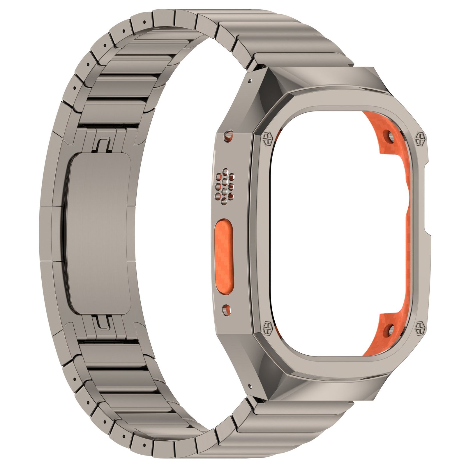 Stainless Steel Band With Case For Apple Watch Ultra - Image 8