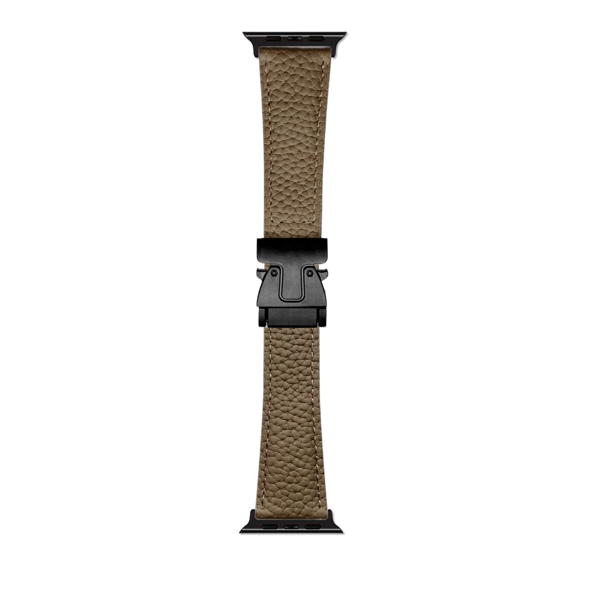 Magnetic Buckle Leather Strap For Apple Watch - Image 12