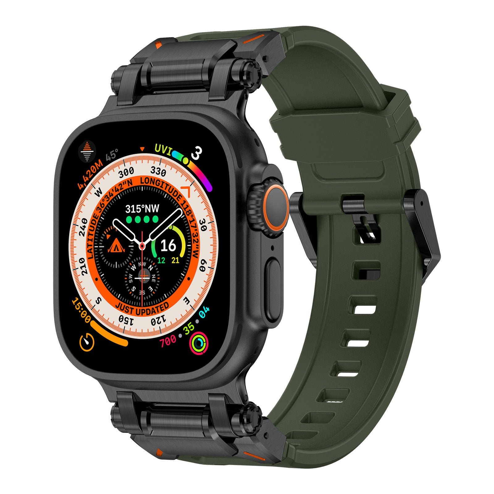 Explorer Silicone Band For Apple Watch - Image 15